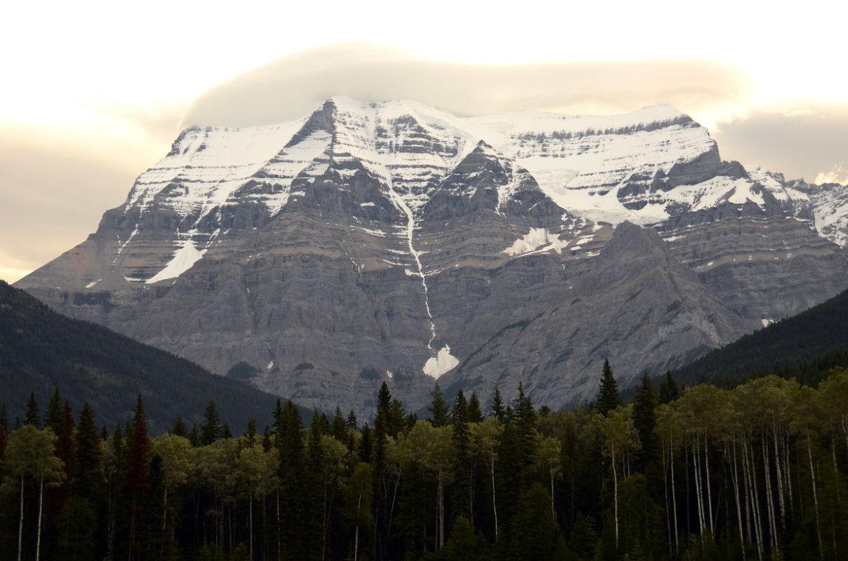 01 Mount Robson Early Morning From Park Headquarters and Visitor Centre